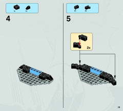 LEGO 6873 instructions page 19 – build guide