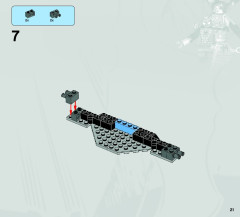 LEGO 6873 instructions page 21 – build guide