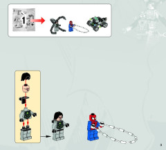 LEGO 6873 instructions page 3 – build guide