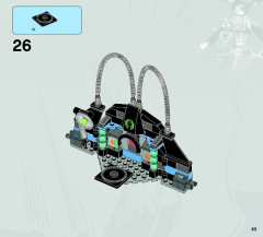 LEGO 6873 instructions page 43 – build guide