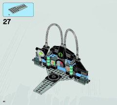 LEGO 6873 instructions page 44 – build guide