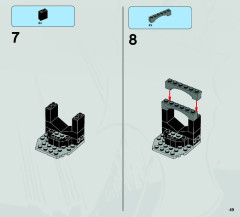 LEGO 6873 instructions page 49 – build guide
