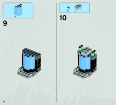 LEGO 6873 instructions page 50 – build guide