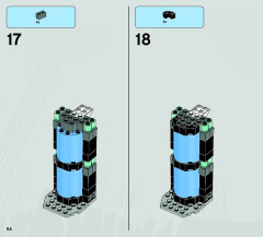 LEGO 6873 instructions page 54 – build guide