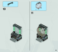 LEGO 6873 instructions page 69 – build guide
