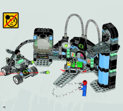 LEGO 6873 instructions page 72 – build guide