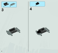 LEGO 6873 instructions page 8 – build guide