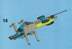 LEGO 6907 instructions page 13 – build guide