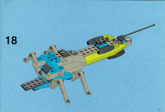 LEGO 6907 instructions page 17 – build guide