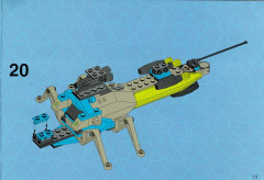 LEGO 6907 instructions page 19 – build guide