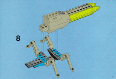 LEGO 6907 instructions page 7 – build guide
