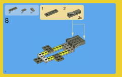 LEGO 6912 instructions page 8 – build guide