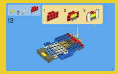 LEGO 6913 instructions page 13 – build guide