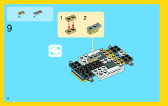 LEGO 6913 instructions page 10 – build guide