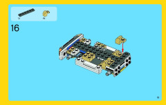 LEGO 6913 instructions page 19 – build guide