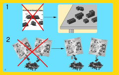 LEGO 6913 instructions page 2 – build guide