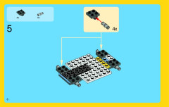 LEGO 6913 instructions page 6 – build guide