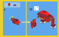 LEGO 6914 instructions page 19 – build guide