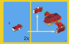 LEGO 6914 instructions page 47 – build guide