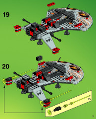 LEGO 6915 instructions page 13 – build guide