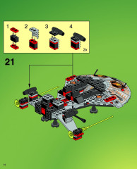 LEGO 6915 instructions page 14 – build guide