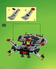 LEGO 6915 instructions page 18 – build guide