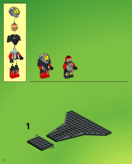 LEGO 6915 instructions page 2 – build guide