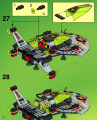 LEGO 6915 instructions page 20 – build guide