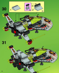 LEGO 6915 instructions page 22 – build guide