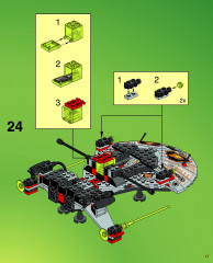 LEGO 6915 instructions page 25 – build guide