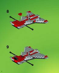 LEGO 6915 instructions page 6 – build guide