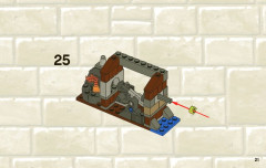 LEGO 6918 instructions page 21 – build guide