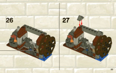 LEGO 6918 instructions page 23 – build guide