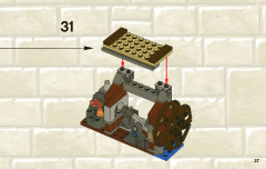 LEGO 6918 instructions page 27 – build guide