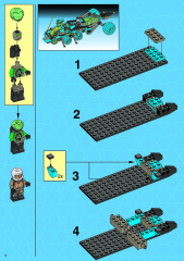 LEGO 6919 instructions page 2 – build guide