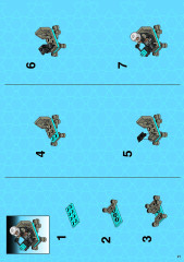 LEGO 6919 instructions page 21 – build guide