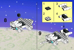 LEGO 6938 instructions page 17 – build guide
