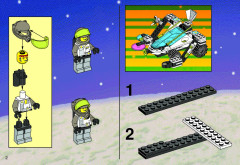 LEGO 6938 instructions page 2 – build guide