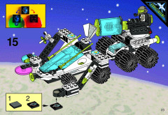 LEGO 6938 instructions page 23 – build guide