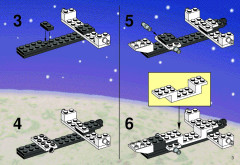LEGO 6938 instructions page 3 – build guide