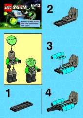 LEGO 6943 instructions page 1 – build guide