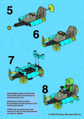 LEGO 6943 instructions page 2 – build guide