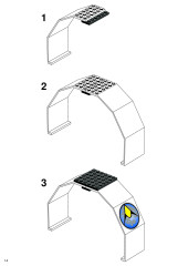 LEGO 6958 instructions page 14 – build guide
