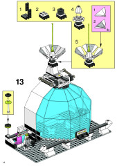 LEGO 6958 instructions page 18 – build guide