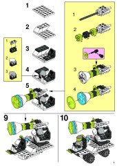 LEGO 6958 instructions page 5 – build guide