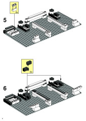 LEGO 6958 instructions page 8 – build guide