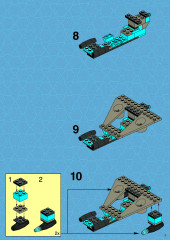 LEGO 6969 instructions page 3 – build guide