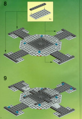 LEGO 6975 instructions page 8 – build guide