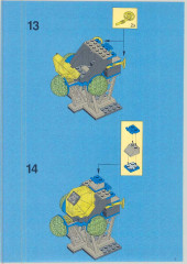 LEGO 6977 instructions page 5 – build guide