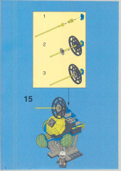 LEGO 6977 instructions page 6 – build guide